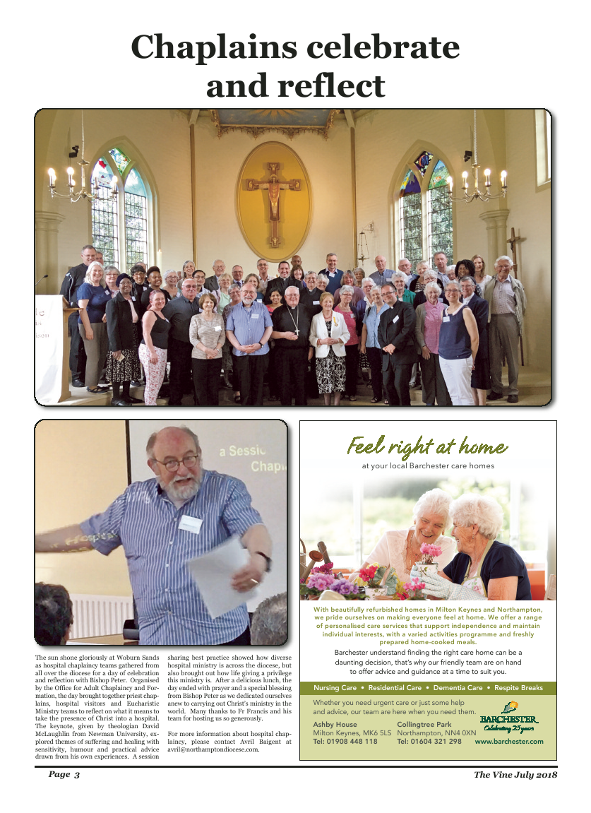 Jul 2018 edition of the The Vine - Northampton - Page 