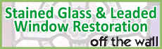 Off the Wall Stained Glass: Stained glass and leaded window restoration