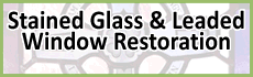 Off the Wall Stained Glass: Stained glass and leaded window restoration